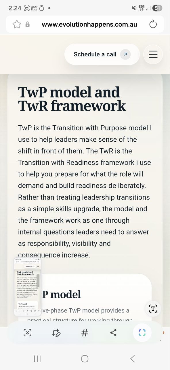 Evolution Happens - Framework Page